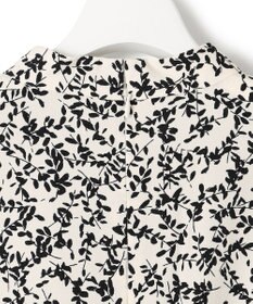 23区 L 【洗える】シャドーリーフプリント ワンピース