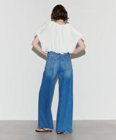 NAVE 【Nave 　洗える・接触冷感】クロップドジャージーブラウス