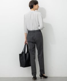 23区 L 【撥水加工/洗える】ドライ2WAYストレッチ テーパード パンツ