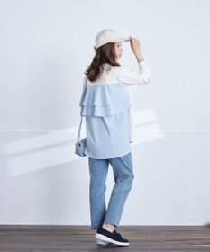 Tiaclasse 【洗える】バックフレアダイバープルオーバー