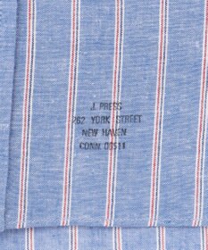 J.PRESS MEN 【WEB・一部店舗限定】コットンリネンストライプシャツ
