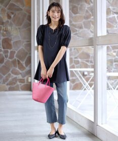 Tiaclasse 【安田美沙子さん着用・洗える】ストレッチストレートデニム