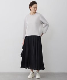 ICB 【先行予約・WEB限定カラーあり】ソフトダンボール スリットテール プルオーバー