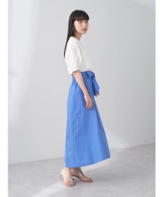 earth music&ecology ウエストリボンヘムスカート
