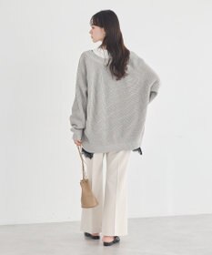 earth music&ecology アゼトッパーカーディガン