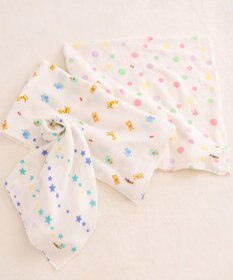 MIKI HOUSE HOT BISCUITS 二重織ガーゼのマルチケット