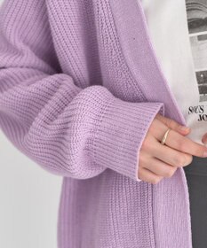 earth music&ecology アゼトッパーカーディガン