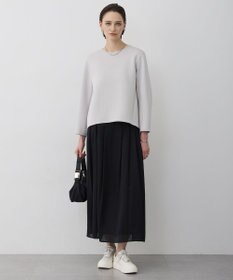 ICB 【先行予約・WEB限定カラーあり】ソフトダンボール スリットテール プルオーバー