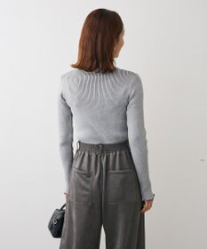 Green Parks ・ＡＮＤＳＥＡＲＣＨ　メランジリブハイネックニット