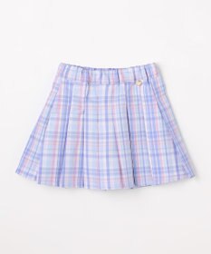 ANY KIDS チェックプリーツスカパン