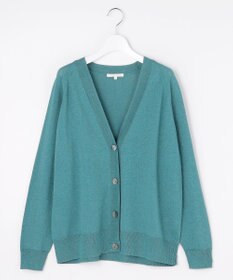 自由区 L ペーパーコットンニット カーディガン