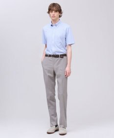 J.PRESS MEN 【吸水速乾 / 抗菌防臭 / 遮熱 / 防シワ】【J.PRESS OXFORD JERSEY】カノコインレイ半袖 シャツ / B.D.
