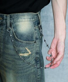 WEGO Mモチーフウォレットチェーン