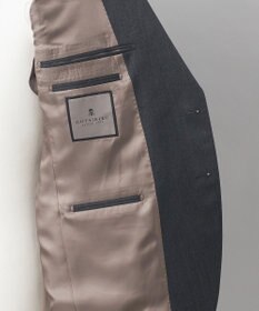 GOTAIRIKU 【御幸毛織】ドライスピナーツイルストレッチスーツ_グレー