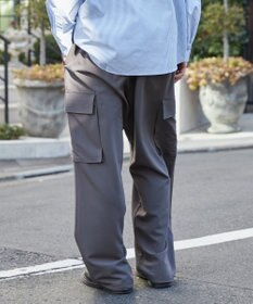 WEGO 【ウエストゴム/MLサイズ展開】イージーワイドカーゴスラックス