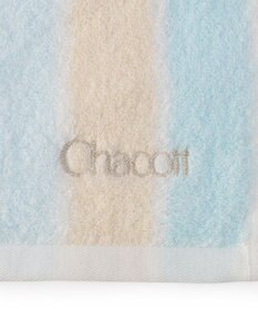 Chacott ストライプフェイスタオル