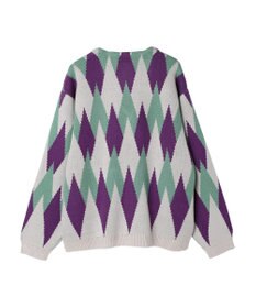 CRAFT STANDARD BOUTIQUE 【男女兼用】アーガイル柄カーディガン2