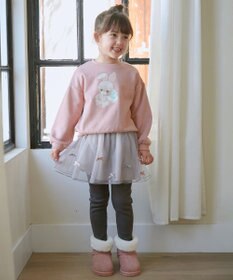 ANY KIDS アニマルプリントトレーナー