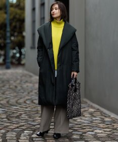 ICB 【洗える】 トリアセボディシェルピーチ ワイドパンツ