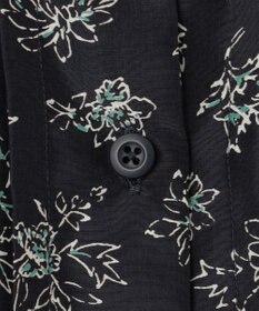 J.PRESS LADIES L 【WEB限定カラーあり・洗える】ラインフラワープリント ワンピース