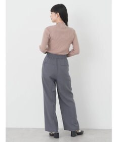 earth music&ecology ハイネックラメニットプルオーバー