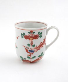 たち吉 【たち吉】赤絵花鳥マグカップ〈１個〉美濃焼