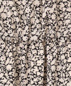 23区 【SLOW/洗える】アンティークフラワープリント ワンピース