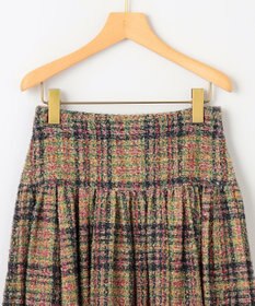 組曲 L ギミックチェックツイードスカート