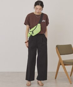 AMERICAN HOLIC 【先行予約】【マルチ機能】ウエストラインスラックスパンツ