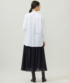 自由区 L SOMELOSバンドカラー ブラウス