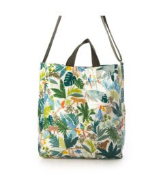 UNBILLION カシュカシュ cachecache / PVC加工プリント2wayトートバッグ