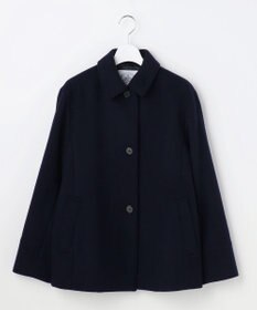 J.PRESS LADIES ショートビーバー ショート丈 ステンカラー コート