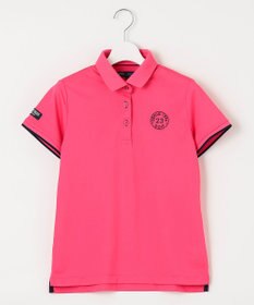 23区GOLF 【WOMEN】ポリエステルカノコ 半袖ポロシャツ