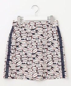 23区GOLF 【WOMEN】【吸水速乾/UVカット】YELL総柄プリントスカート