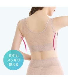 BRADELIS New York 【Yukine inc. 】ゆきねえモアソフト快適ホールドブラ24  接触冷感 ノンワイヤーでラクに補正 ブラジャー YH124201