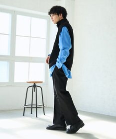 WEGO タックツイルトラウザー