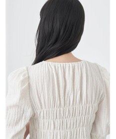 earth music&ecology ポコポコシャーリングトップス