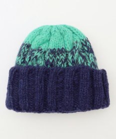 J.PRESS YORK STREET 【UNISEX】ハンドメイド フィッシャーマン ニットキャップ