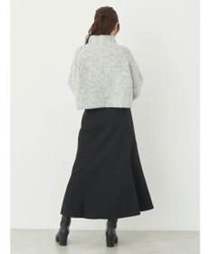 earth music&ecology フロントボタンスカート