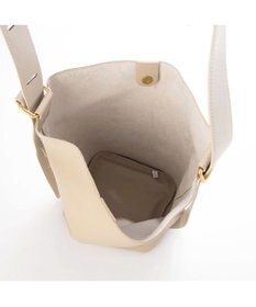 UNBILLION カシュカシュ cachecache / シボフェイクレザーソフトホーボーバッグ