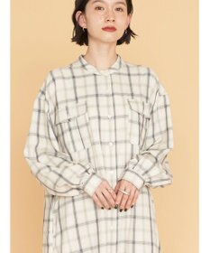 AMERICAN HOLIC イージーケアＷポケットシャツワンピース