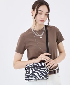 LeSportsac DANIELLA CROSSBODY/クリームブラックゼブラ