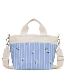 LeSportsac SMALL BUCKET TOTE/ジャスミンストライプ