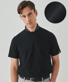 GOTAIRIKU 仕事で着られるTシャツ【サラサラ/よれにくい/透けにくい】キレイめ 鹿の子 ビズTシャツ ブラック系