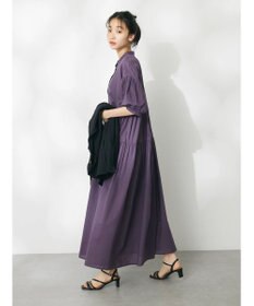 CRAFT STANDARD BOUTIQUE インド綿ティアードマキシワンピース