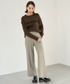 UNFILO beauty warm ワイドパンツ