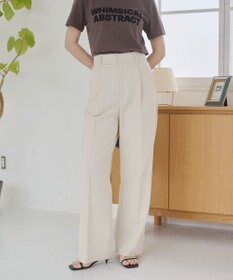 WEGO 【ANGIE VINTAGE/SMLサイズ展開】タックストレートスラックス