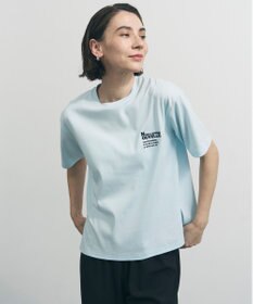 UNFILO BEAUTY FORM-T cotton ロゴ ハーフスリーブ Tシャツ ライトブルー