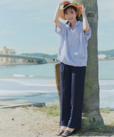 Tiaclasse 【おのののかさん着用】冷凛(ひやりん)カノコカットソーピンタックパンツ