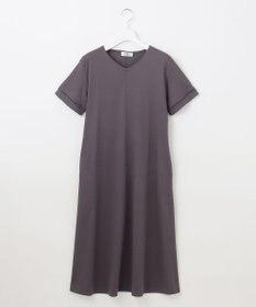 J.PRESS LADIES L 【WEB限定カラーあり・洗える・接触冷感】コットンスムース ワンピース